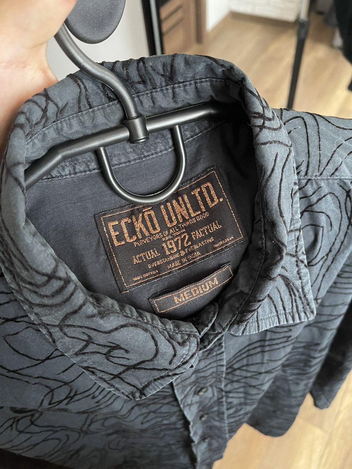 Ecko Unltd. Ecko Unltd Shirt Button Up Multilogo Vintage Size US M / EU 48-50 / 2 - 10 Thumbnail