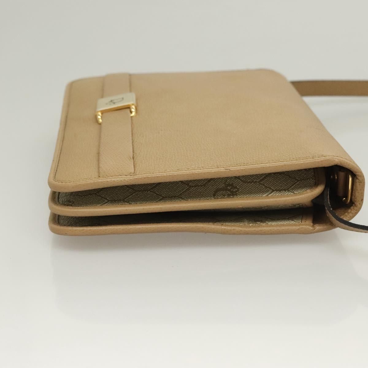 Dior DIOR Shoulder Bag Leather Beige Gold Size ONE SIZE - 4 Thumbnail