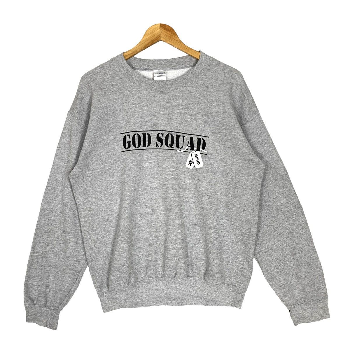 Vintage Gildan God Squad Mpod Crewneck Sweatshirts