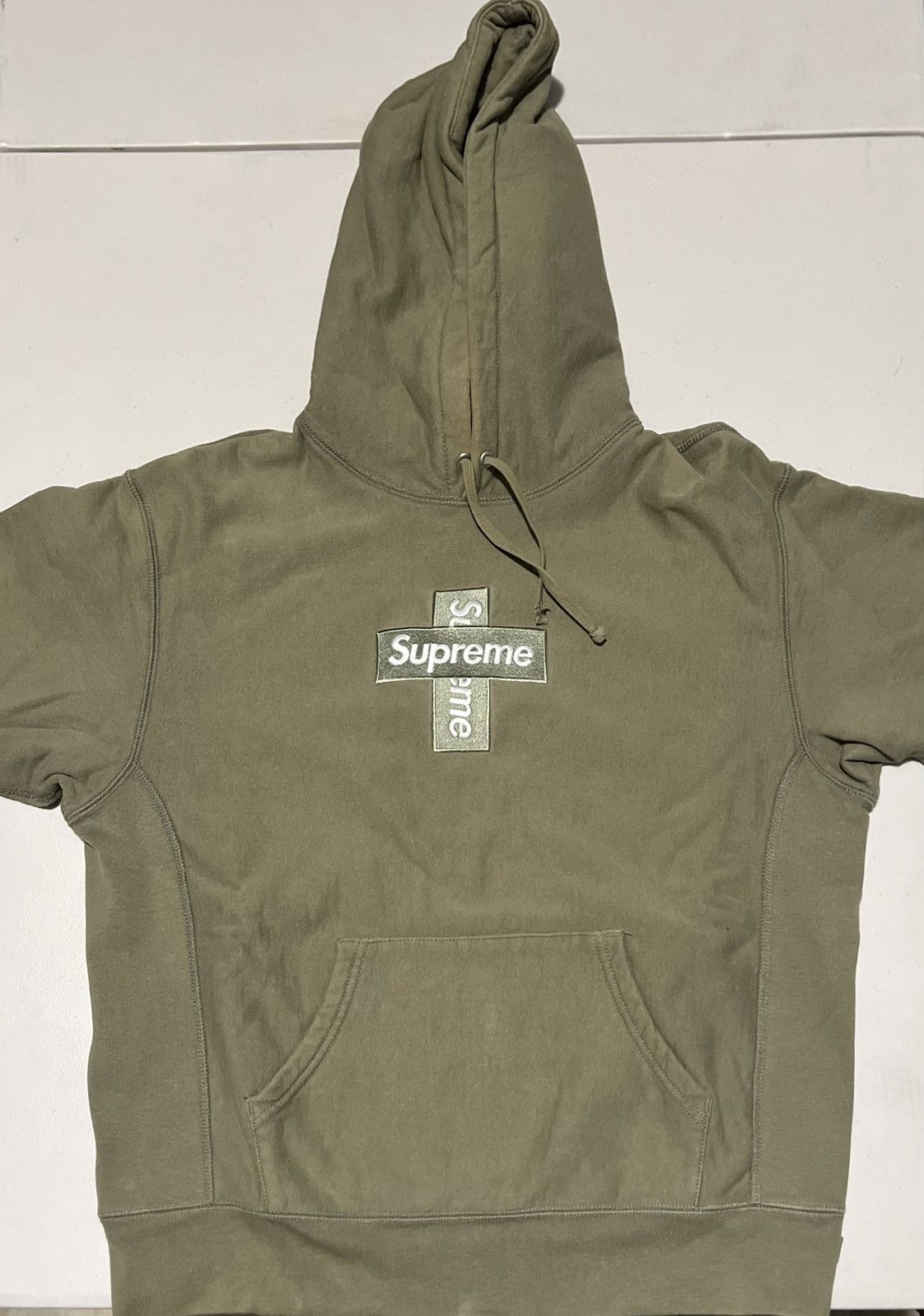 Supreme Supreme Cross Box Logo Hooded Sweatshirt Ss20 Size US M / EU 48-50 / 2 - 2 Thumbnail