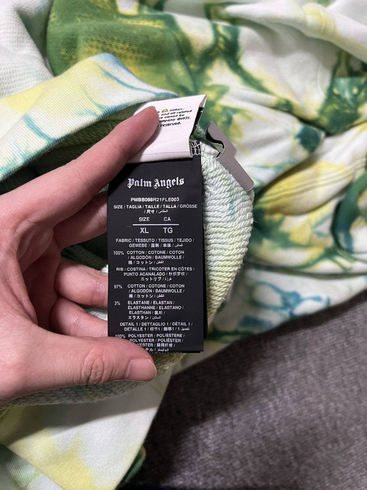 Palm Angels 「retail💲1190」Brand new palm angels x smiley burning hoodie Size US XL / EU 56 / 4 - 12 Thumbnail