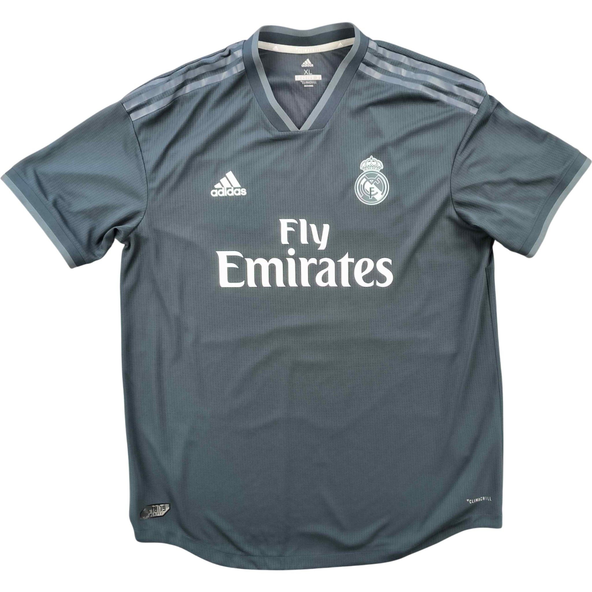 Real Madrid 2018-19 away Player Issue football jersey sz XL