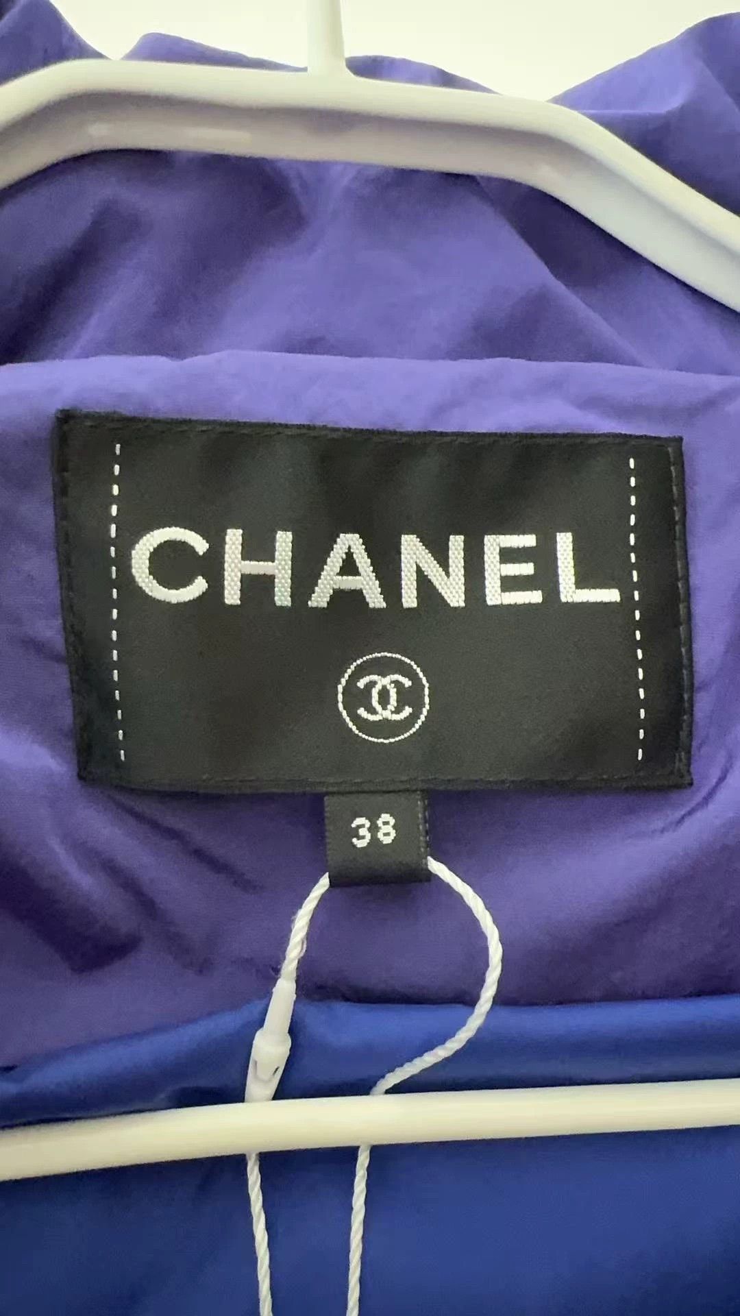 Chanel Chanel Purple down coat Size XS / US 0-2 / IT 36-38 - 9 Thumbnail