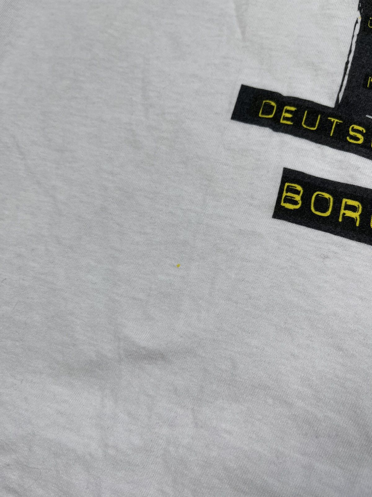 Vintage Vintage Rare 96 Borussia Dortmund screenstars one stitch tee Size US XL / EU 56 / 4 - 8 Thumbnail