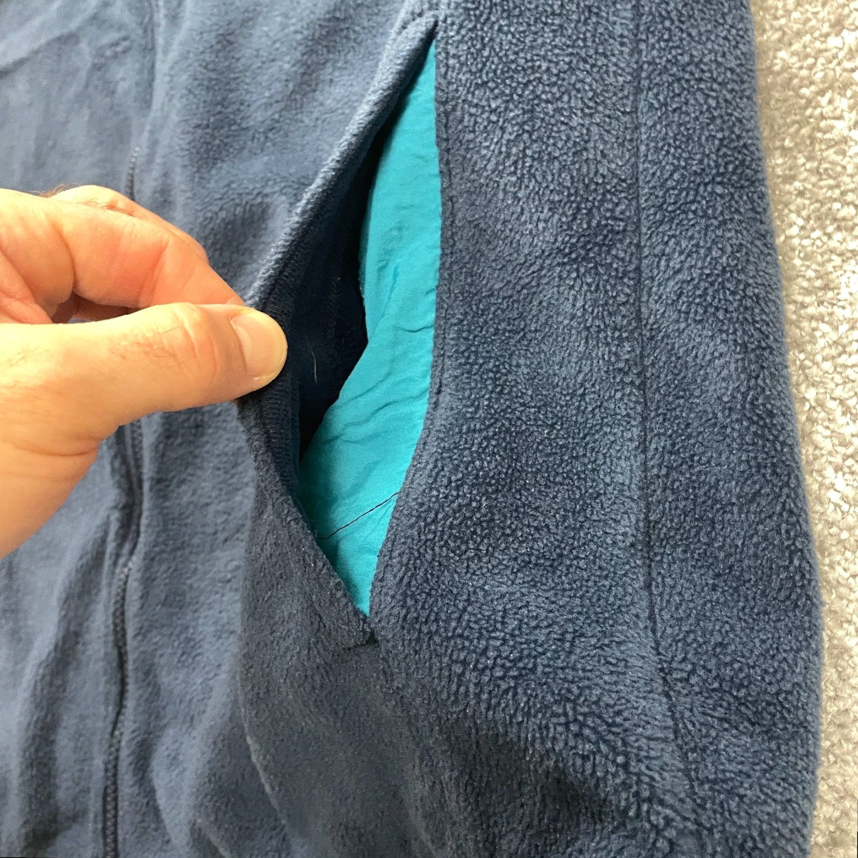 Vintage Columbia PFG Fleece Jacket Mens Medium Blue Full Zip Pockets Outdoor Size US M / EU 48-50 / 2 - 6 Thumbnail
