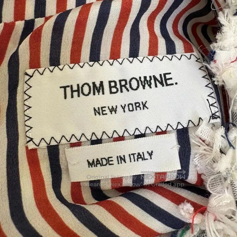 Thom Browne Thom Browne Summer Cotton Short Sleeve Top . Size M / US 6-8 / IT 42-44 - 4 Thumbnail