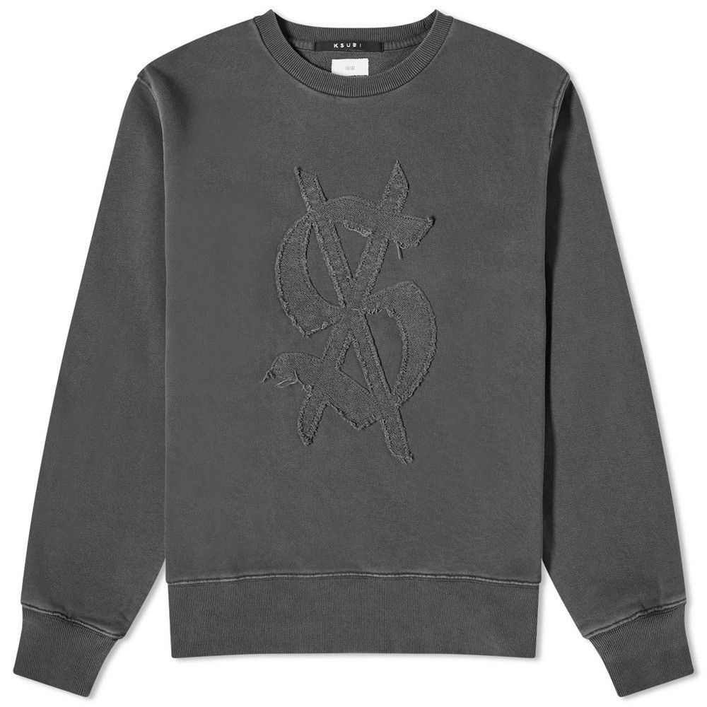 Ksubi Ksubi Reverso Kash Crewneck Sweatshirt Black Men’s Size Medi Size US M / EU 48-50 / 2 - 1 Thumbnail