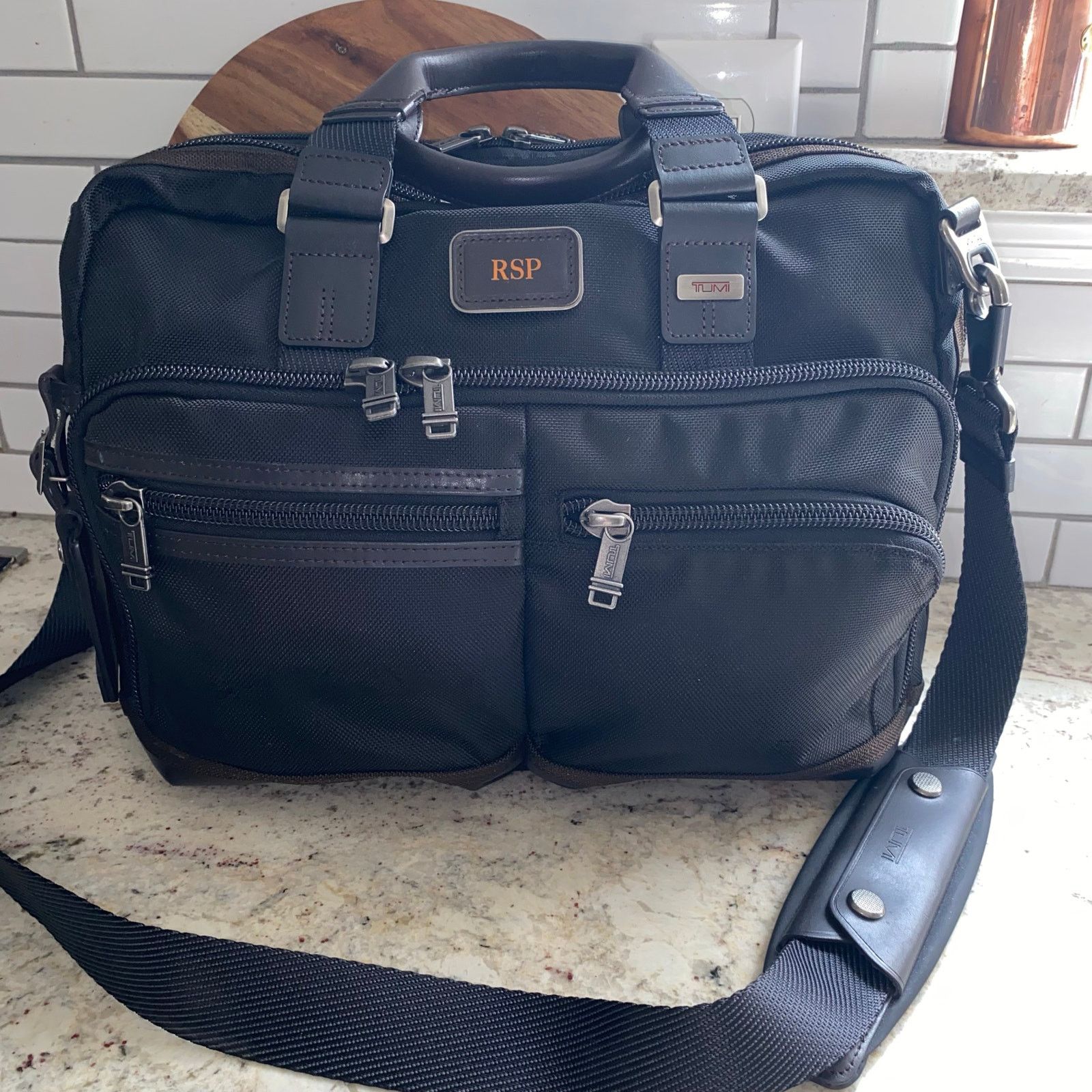 Tumi TUMI $399 Alpha Bravo Andersen Slim Commuter Briefcase Size ONE SIZE - 2 Thumbnail