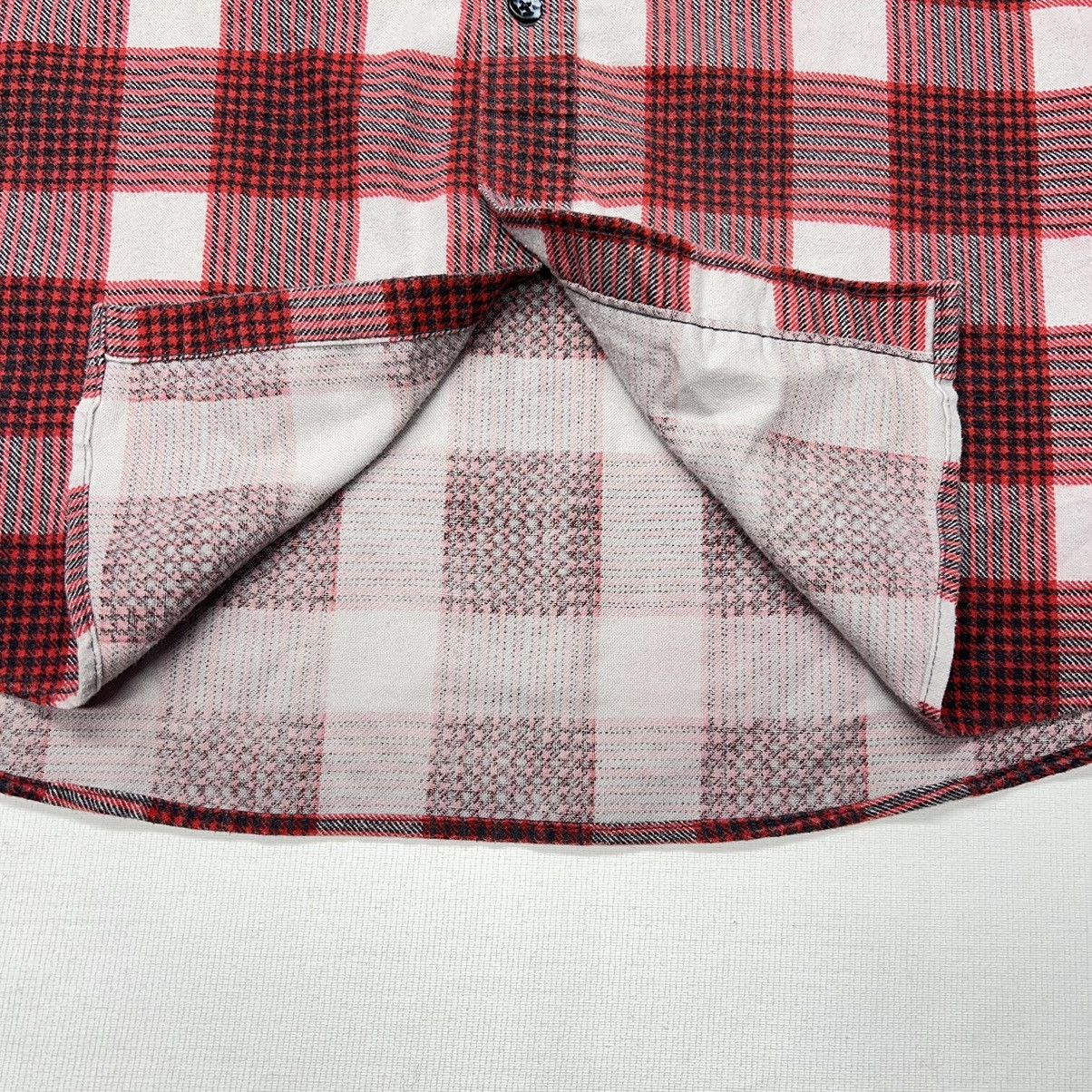 Fieldmaster × Vintage VTG Fieldmaster Flannel Shirt Red Plaid Button Up Outdoor Size US XXL / EU 58 / 5 - 3 Thumbnail