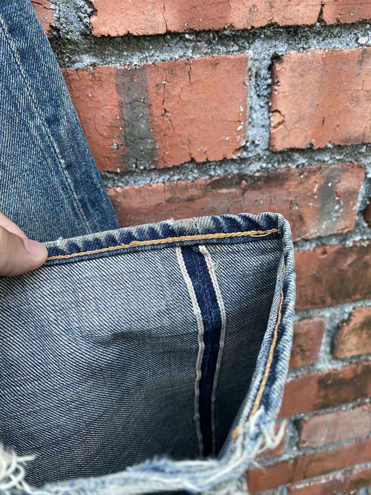 Levi's Vintage Clothing W32x32 Vintage LVC levi's 501 redline big E Size US 32 / EU 48 - 4 Thumbnail
