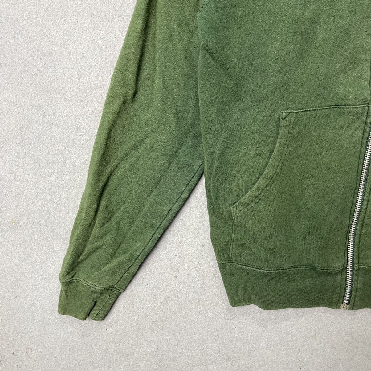 Stussy Stüssy Full Zip Hoodie – Forest Green (S) Size US S / EU 44-46 / 1 - 7 Thumbnail