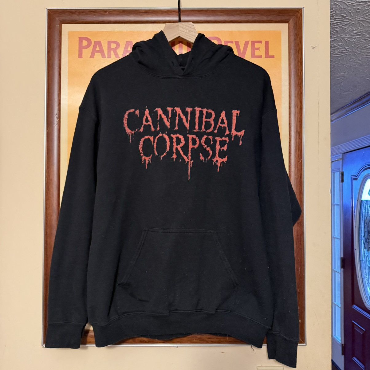 Vintage VINTAGE 2000s CANNIBAL CORPSE HOODIE HEAVY METAL GRUNGE ERD Size US M / EU 48-50 / 2 - 2 Thumbnail