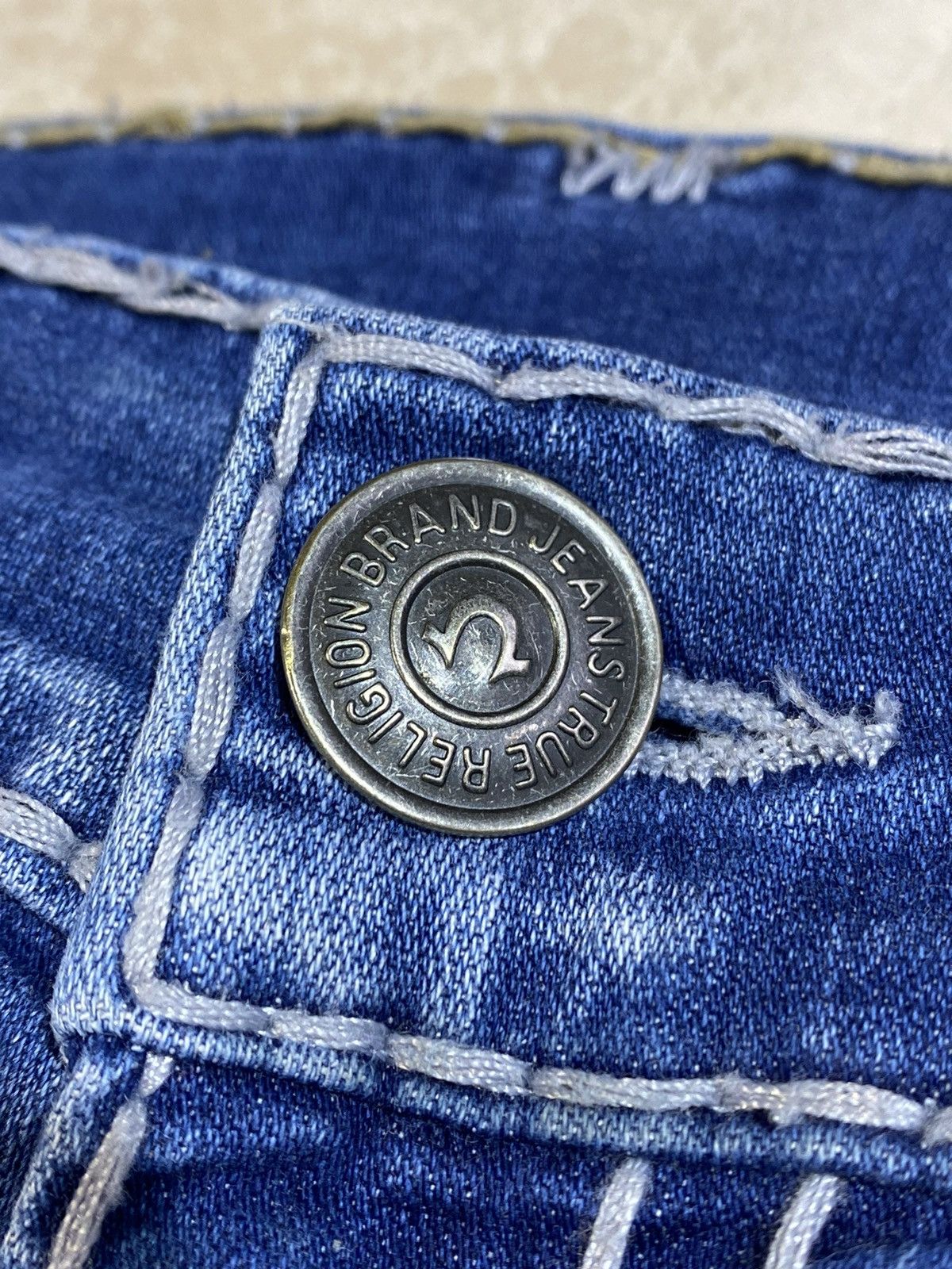 Japanese Brand × True Religion True Religion Relaxed Skinny Denim Jeans Size 31 Size US 31 - 14 Thumbnail