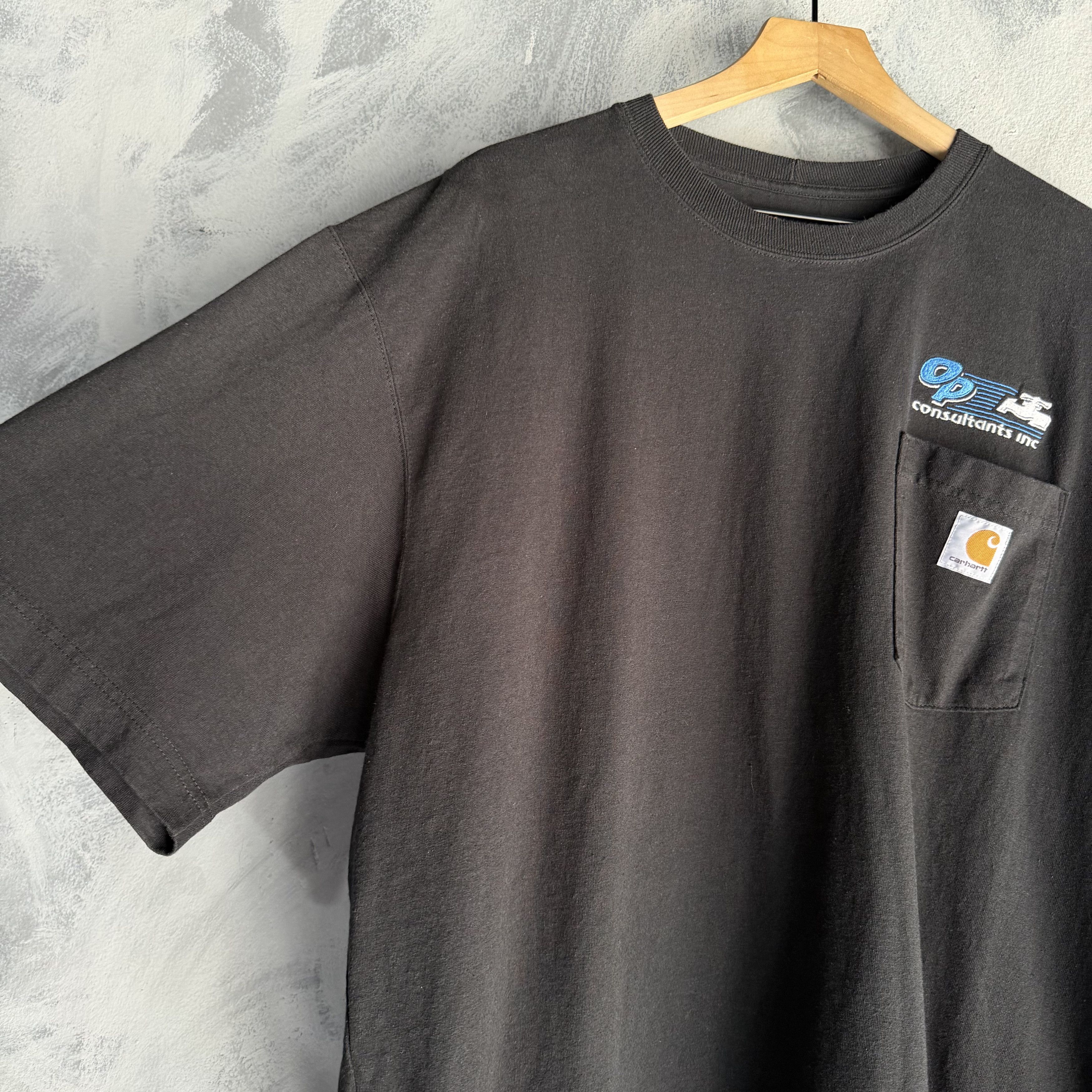 Carhartt Carhartt Pocket T Shirt Mens Original Fit Short Sleeve Size US XL / EU 56 / 4 - 2 Thumbnail