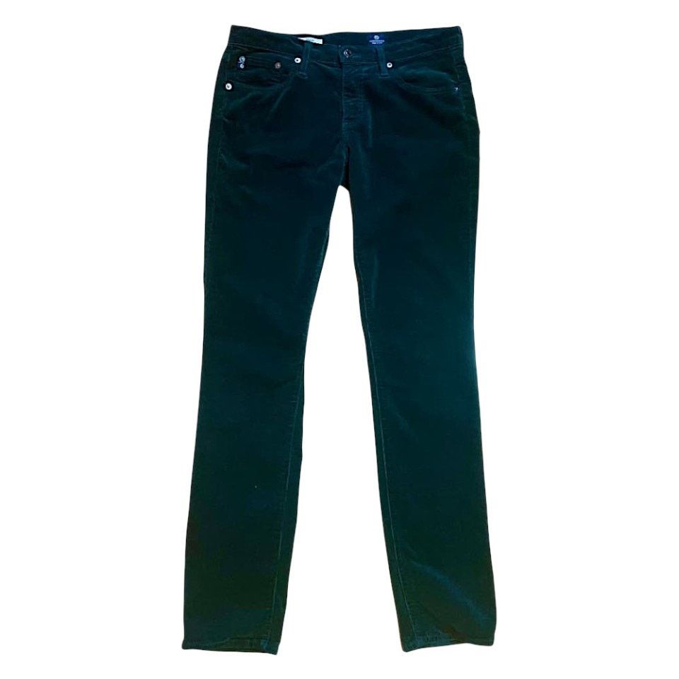 Adriano Goldschmied Green Corduroy Pants Size 29