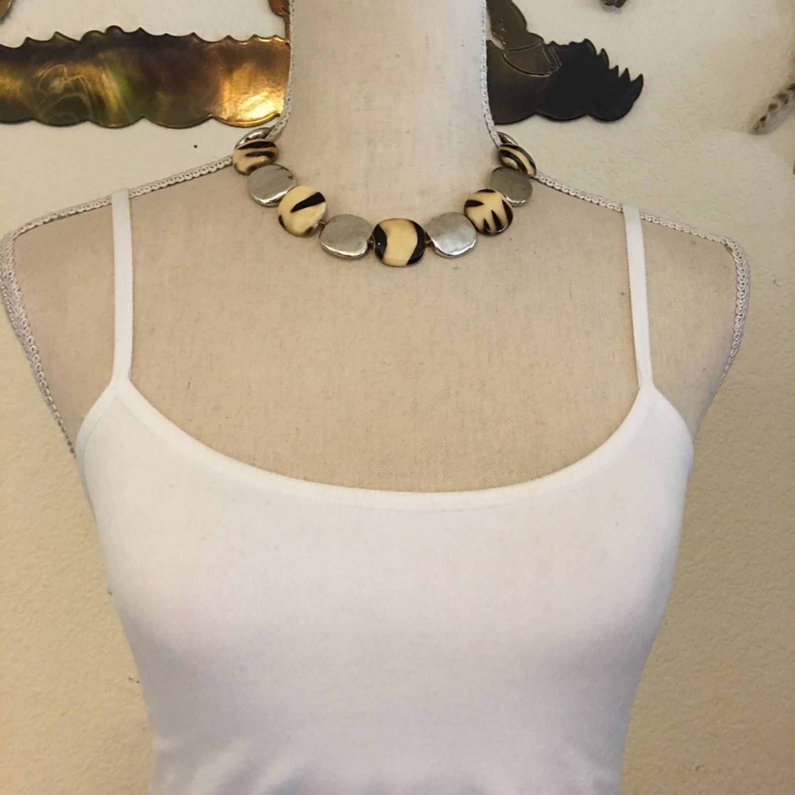 Jewelry EL animal print beaded choker necklace Size ONE SIZE - 3 Thumbnail