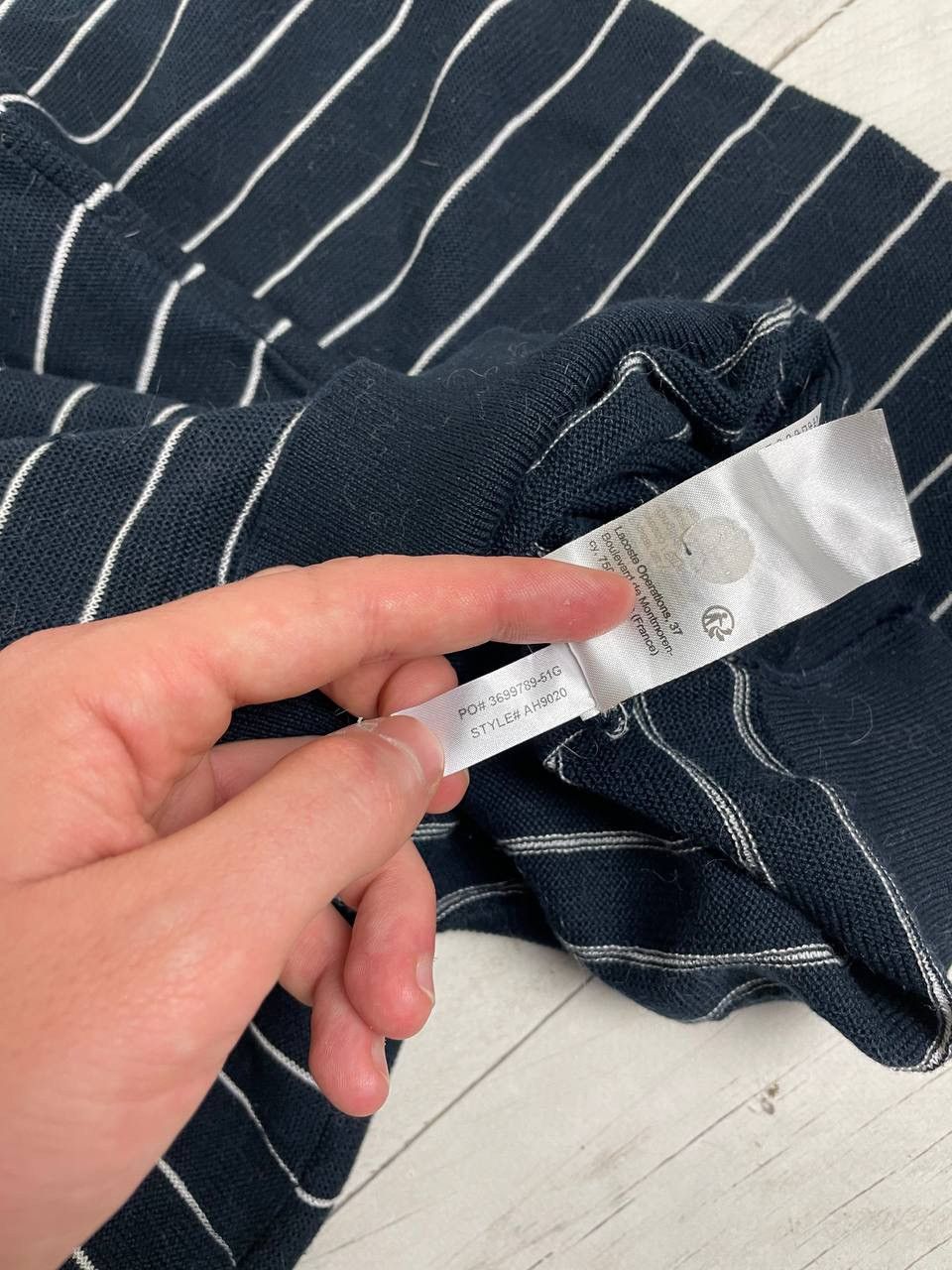 Lacoste Lacoste Sweater Striped Size US XL / EU 56 / 4 - 11 Thumbnail