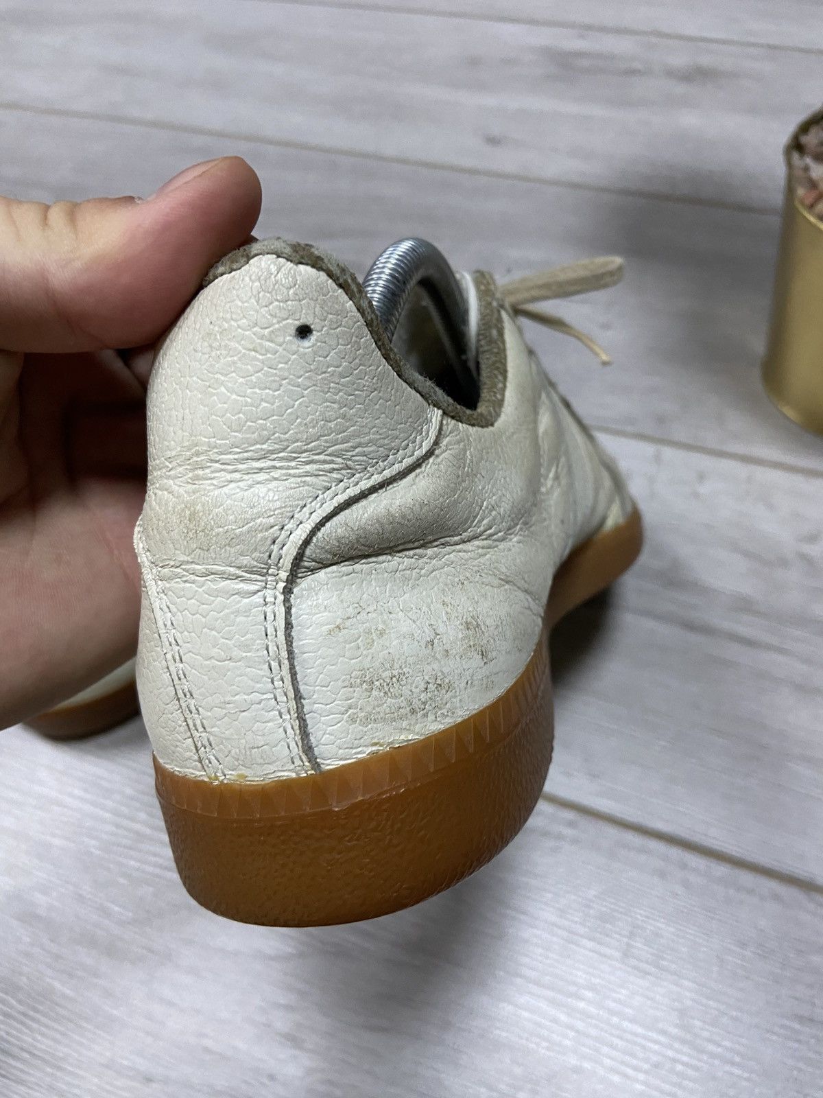 Vintage GAT Bw-sport 285 Margiela style vintage leather trainers Size US 11.5 / EU 44-45 - 15 Thumbnail