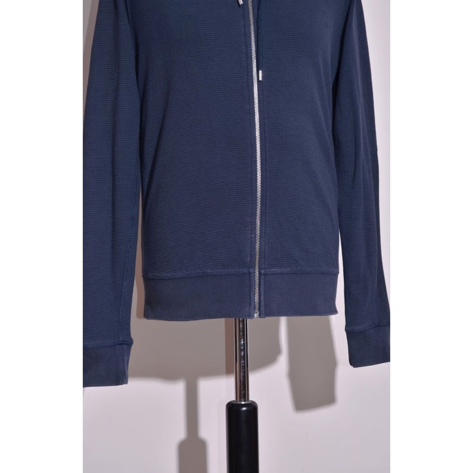 Diesel DIESEL Hoodie Full Zip Jumper Cotton Slim L Men Grey Logo Hoodie Mens Slim Fit Full Zip Hoodie Size US L / EU 52-54 / 3 - 3 Thumbnail