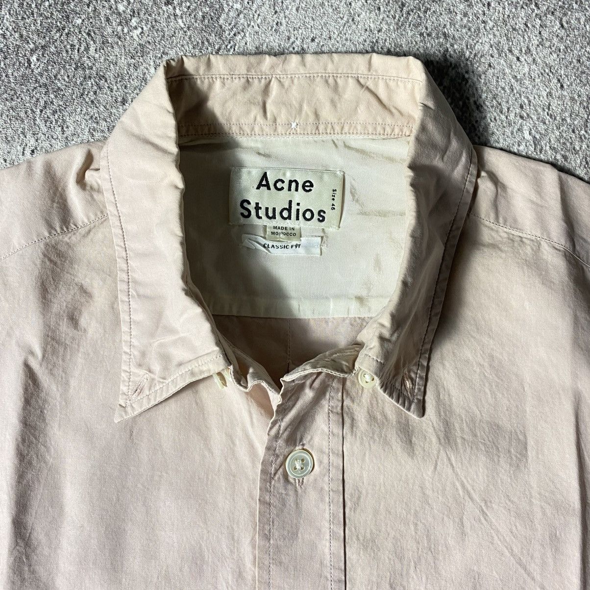 Acne Studios Acne Studios Isherwood Pop Shirt Size US M / EU 48-50 / 2 - 2 Thumbnail