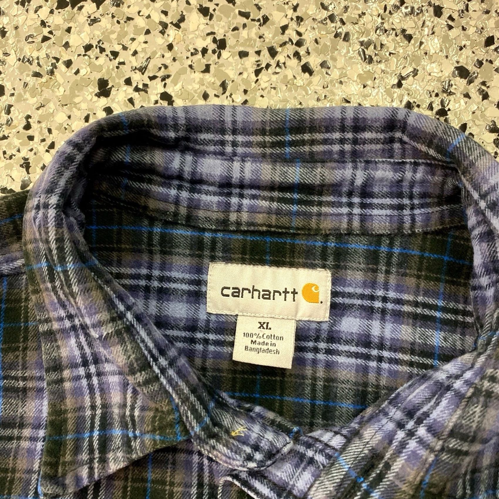 Carhartt Carhartt Shirt Plaid Flannel Long Sleeve Men XL Multicolor Heavy Workwear Casual Size US XL / EU 56 / 4 - 2 Thumbnail