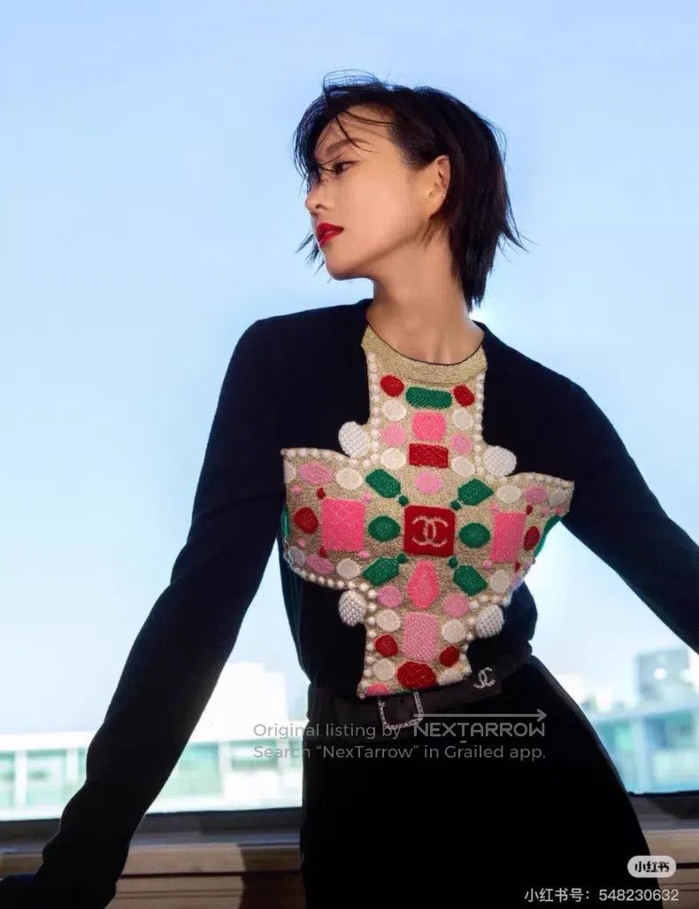 Chanel Chanel Black sweater Size S / US 4 / IT 40 - 8 Thumbnail