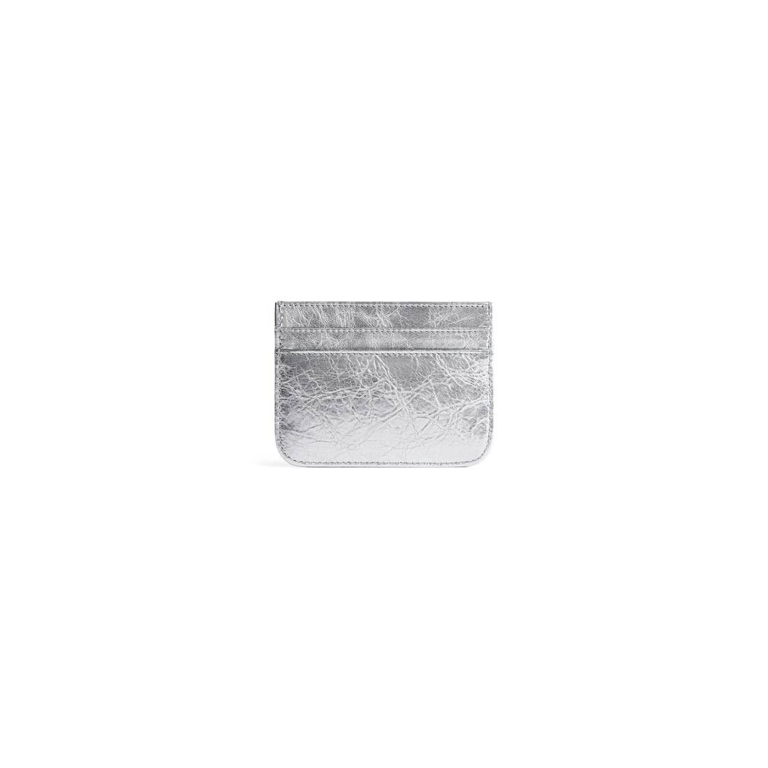 Balenciaga o1la1rc1a0825 Size: OS / Monaco Card Holder Metallized Size ONE SIZE - 2 Thumbnail