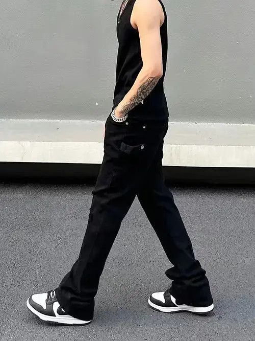 Japanese Brand flared carpenter punk pants Size US 30 / EU 46 - 1 Thumbnail