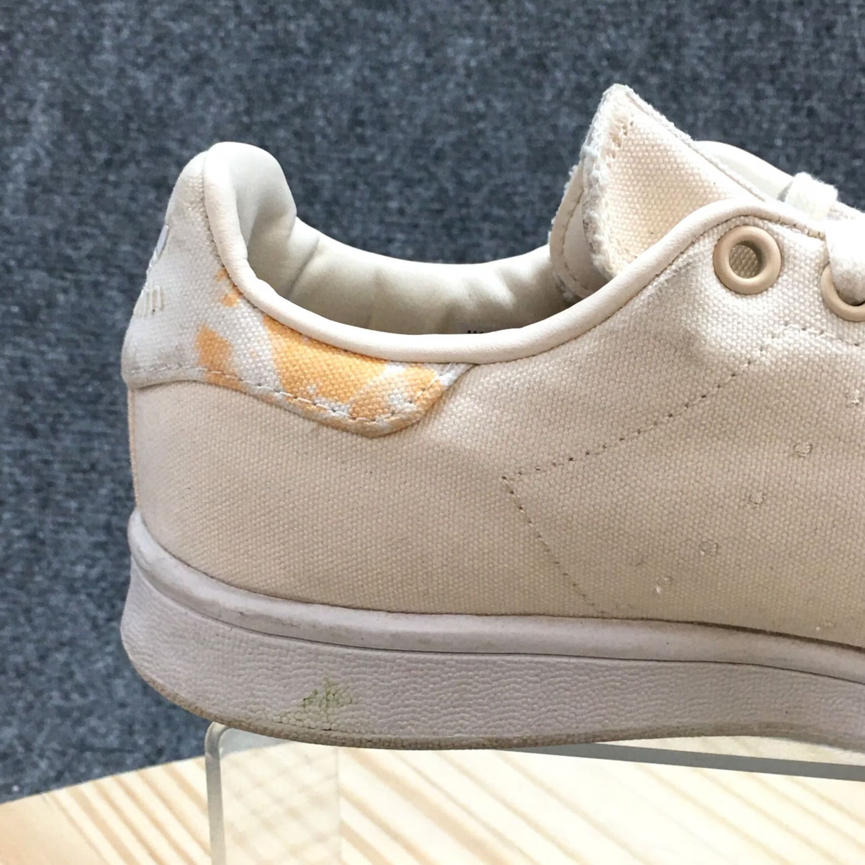 Adidas Adidas Sneaker Womens 7 Cream Stan Smith Wonder Laced Up Casual Comfort H03919 - Sale Size US 7 / IT 37 - 2 Thumbnail
