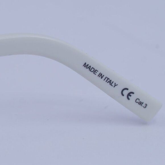 Saint Laurent Paris Saint Laurent SL332 003 Sunglasses Ivory Rectangle Frame Size ONE SIZE - 9 Thumbnail