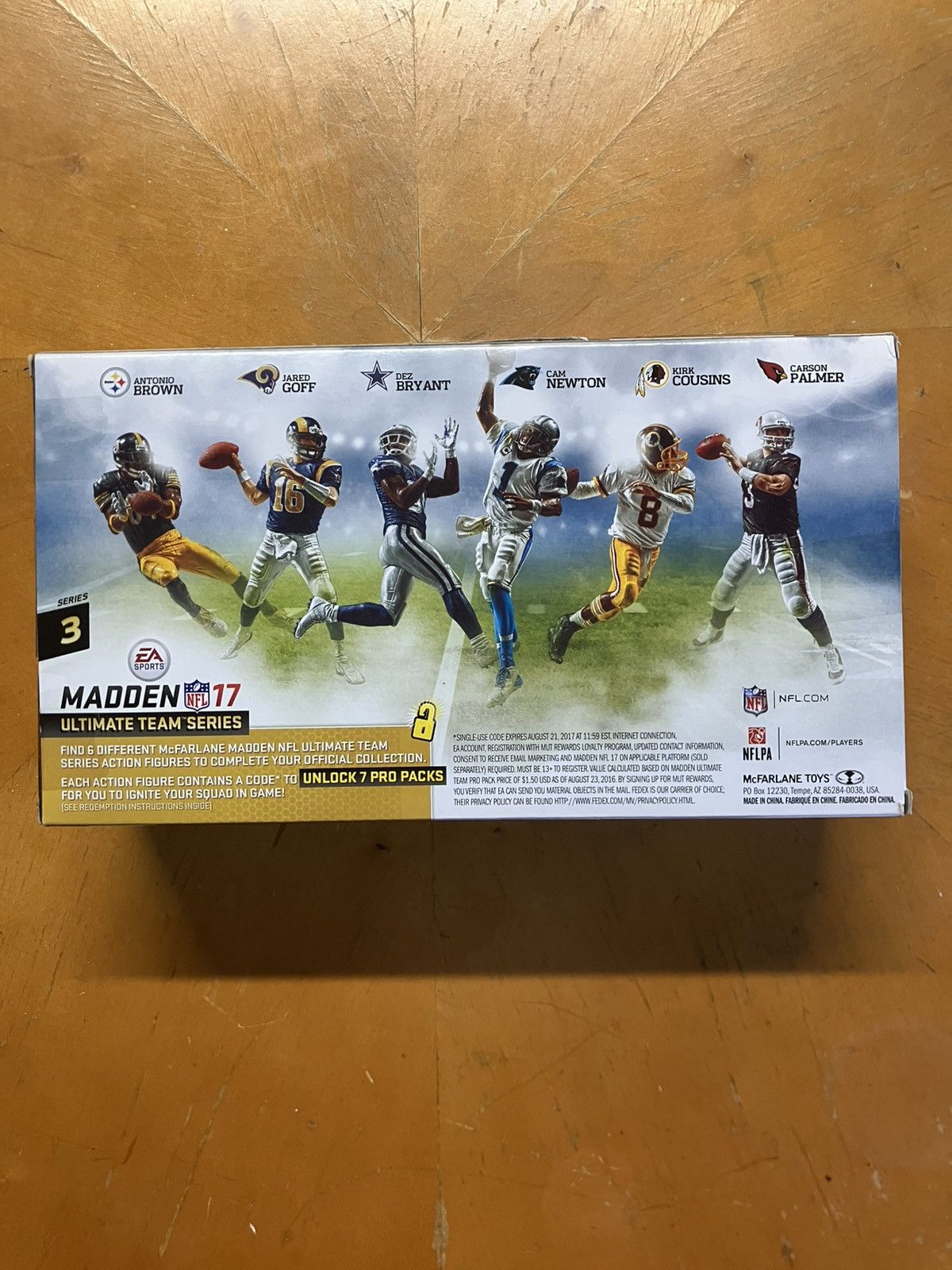 NFL McFarlane Madden 17 Kirk Cousins Red Jersey Chase Variant Size ONE SIZE - 3 Thumbnail