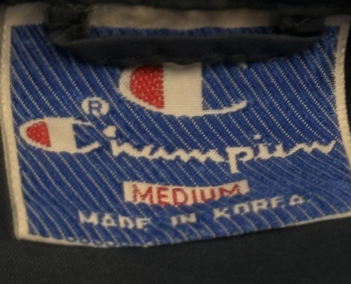 Champion × Vintage Champion Navy Anorak Track Windbreaker Jacket Navy Medium Size US M / EU 48-50 / 2 - 5 Thumbnail