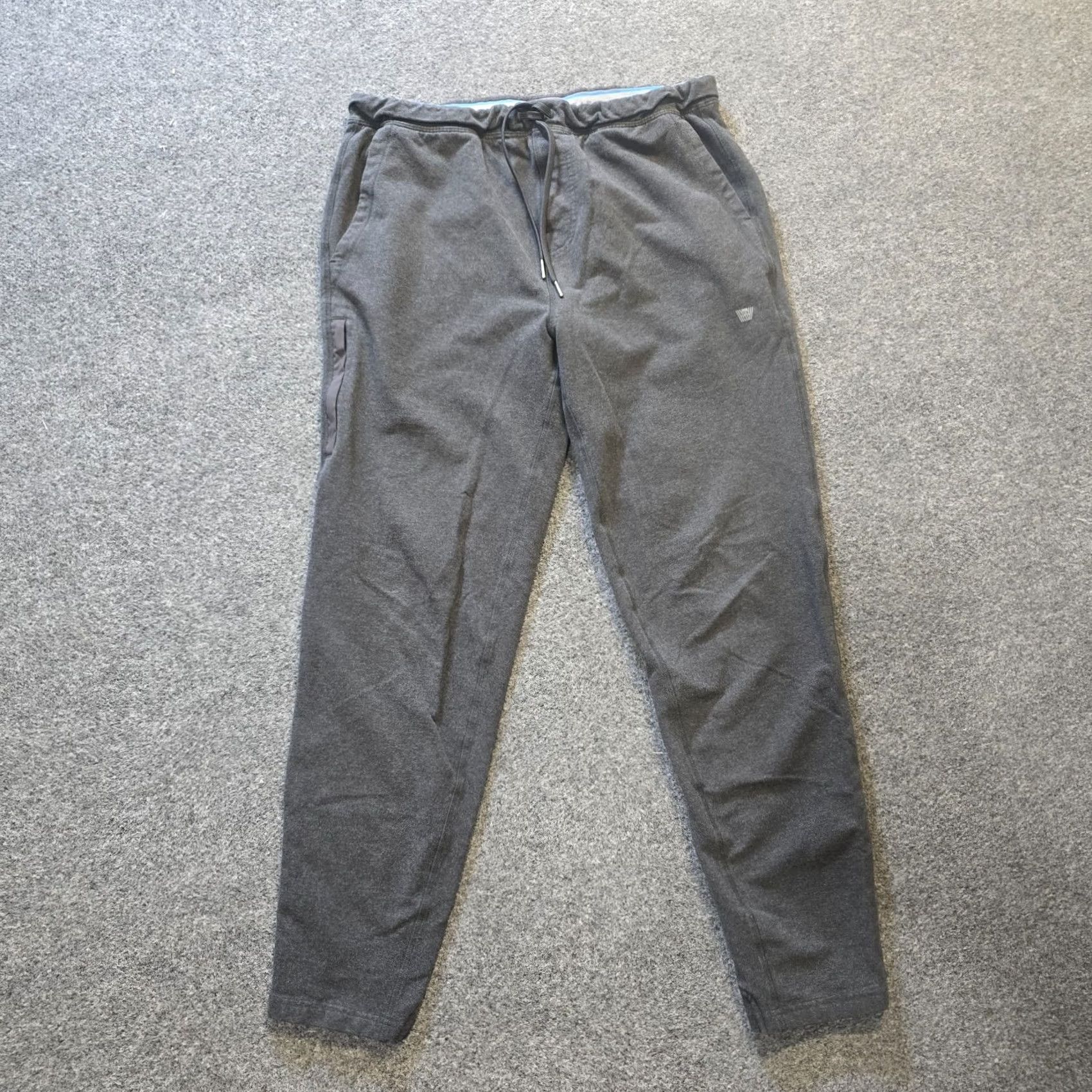 Vintage Mac Weldon Pants Mens Size Large Gray Sweatpants Tapered Casual Pull On Athletic Regular Waist 32 in Pockets Elastic Waist Cotton Spandex Size US 33 - 2 Thumbnail