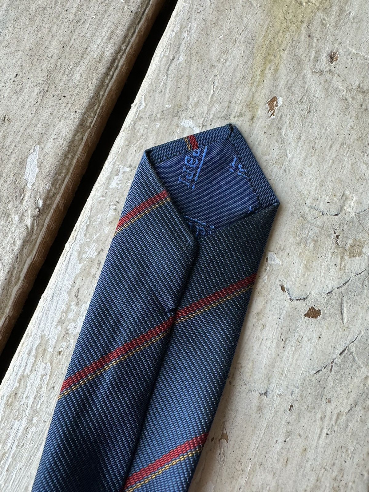 Ferrari × Formula 1 × Vintage Tie Ferrari Monogram vintage 90s With logo formula 1 rare Size ONE SIZE - 9 Thumbnail