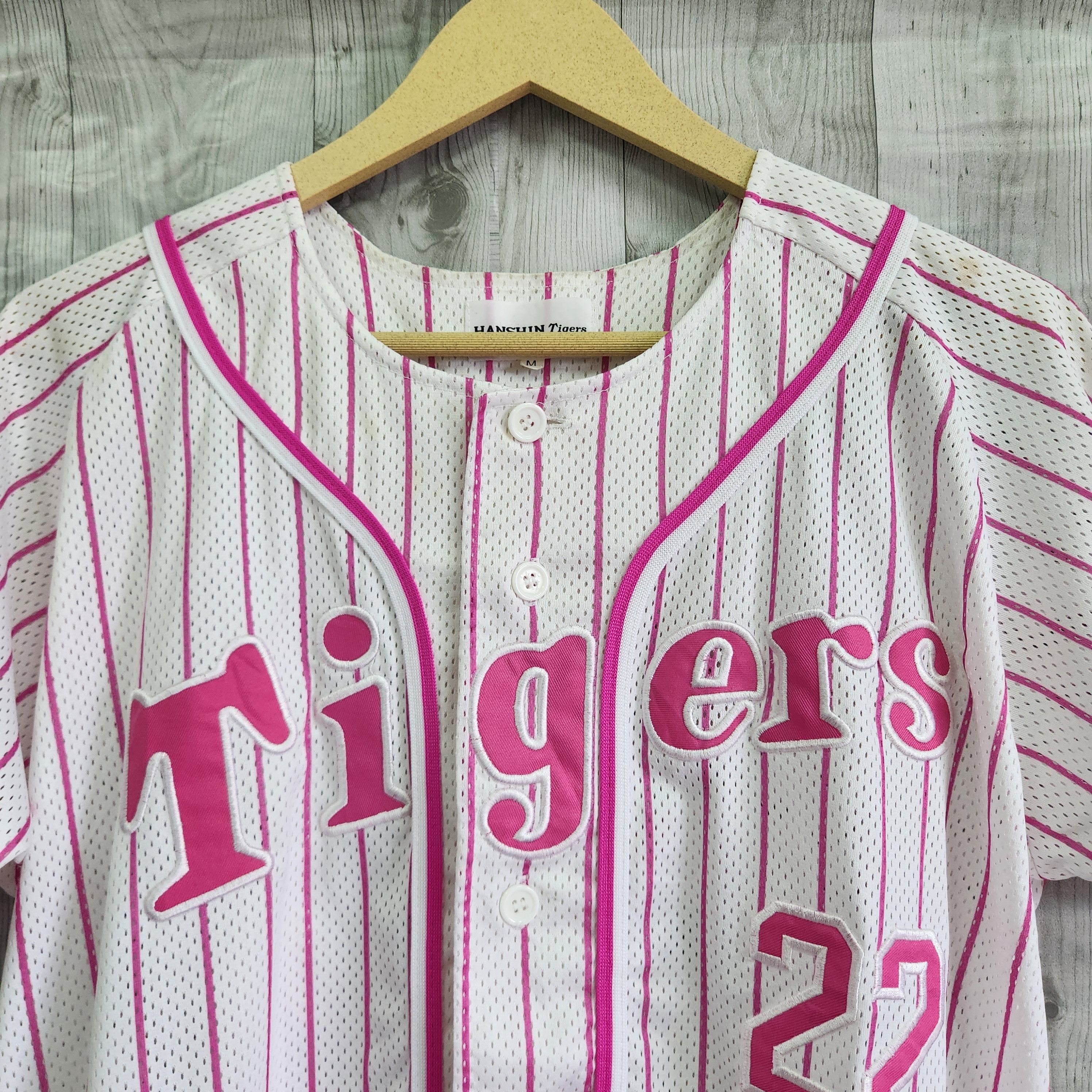 Japanese Brand × Vintage STEALS Hanshin Tigers Vintage Y2K Baseball Jersey 22 Japan Size US M / EU 48-50 / 2 - 8 Thumbnail