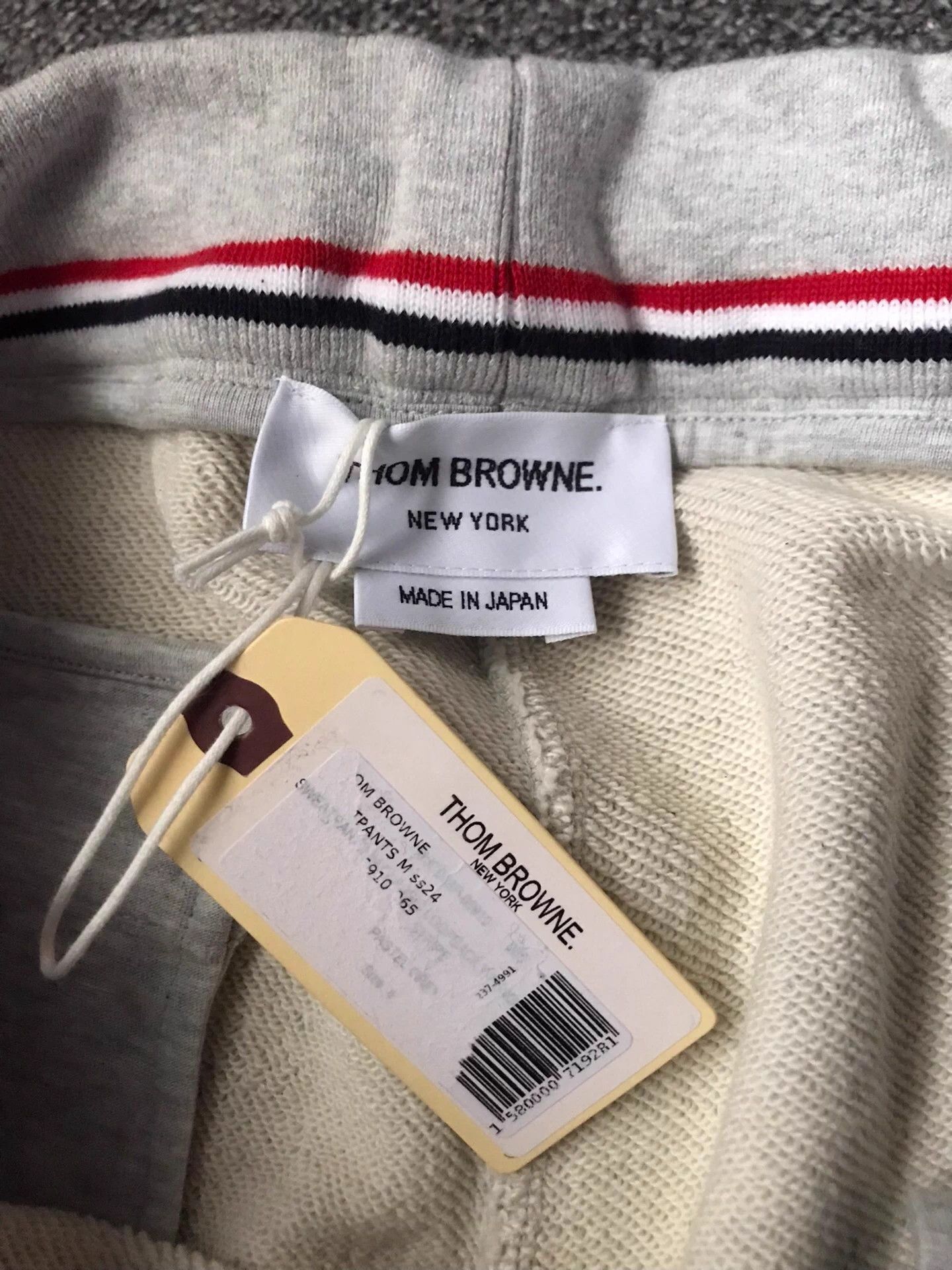 Thom Browne Thom Browne Classic 4-Bar Cotton Sweatpants 4 Size US 36 / EU 52 - 3 Thumbnail