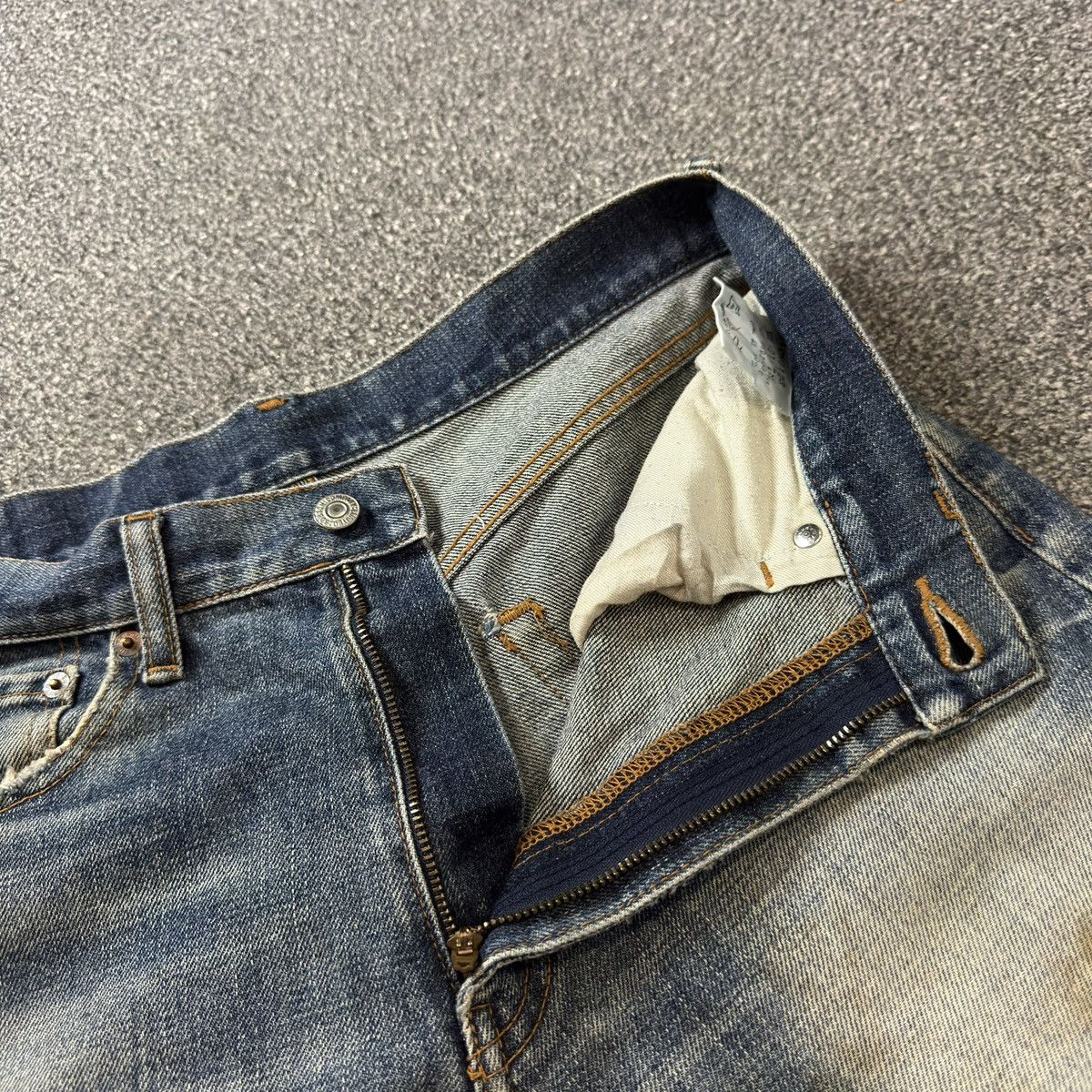 Japanese Brand 🔥🇯🇵 Vintage 90s Japanese Denim Chessking Bobson Distressed Size US 31 - 14 Thumbnail