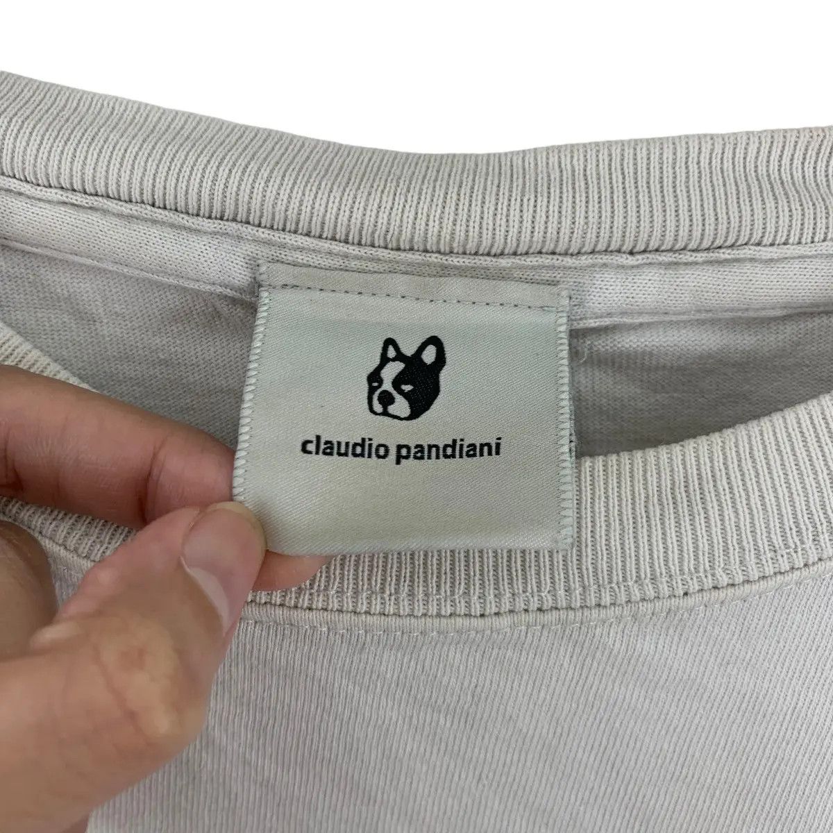 Vintage CLAUDIO PANDIANI Soccer Junky Bulldog Tee Shirt Top Size US L / EU 52-54 / 3 - 5 Thumbnail
