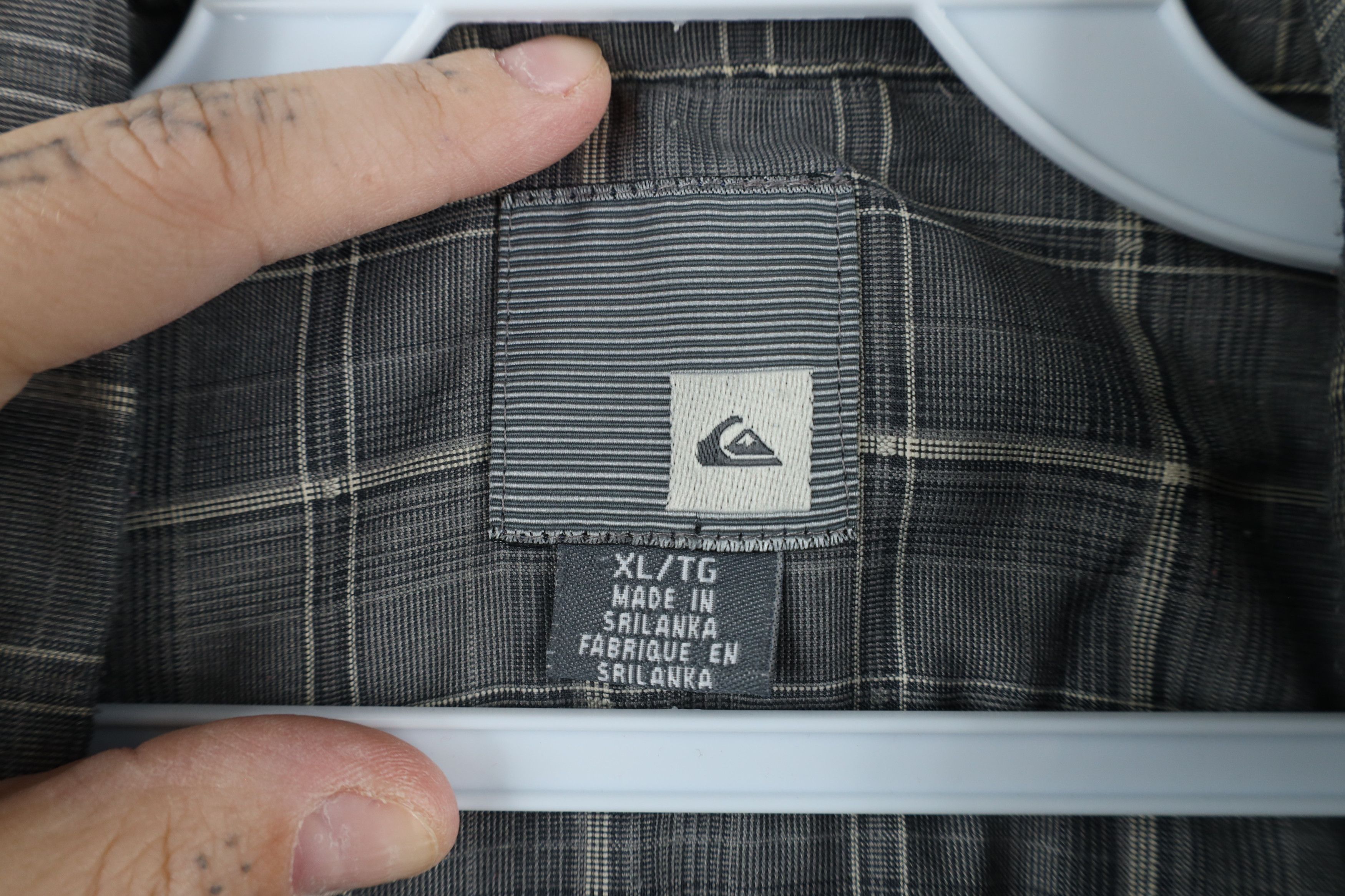 Quiksilver × Vintage Vintage 90s Quiksilver Short Sleeve Collared Button Shirt Size US XL / EU 56 / 4 - 9 Thumbnail