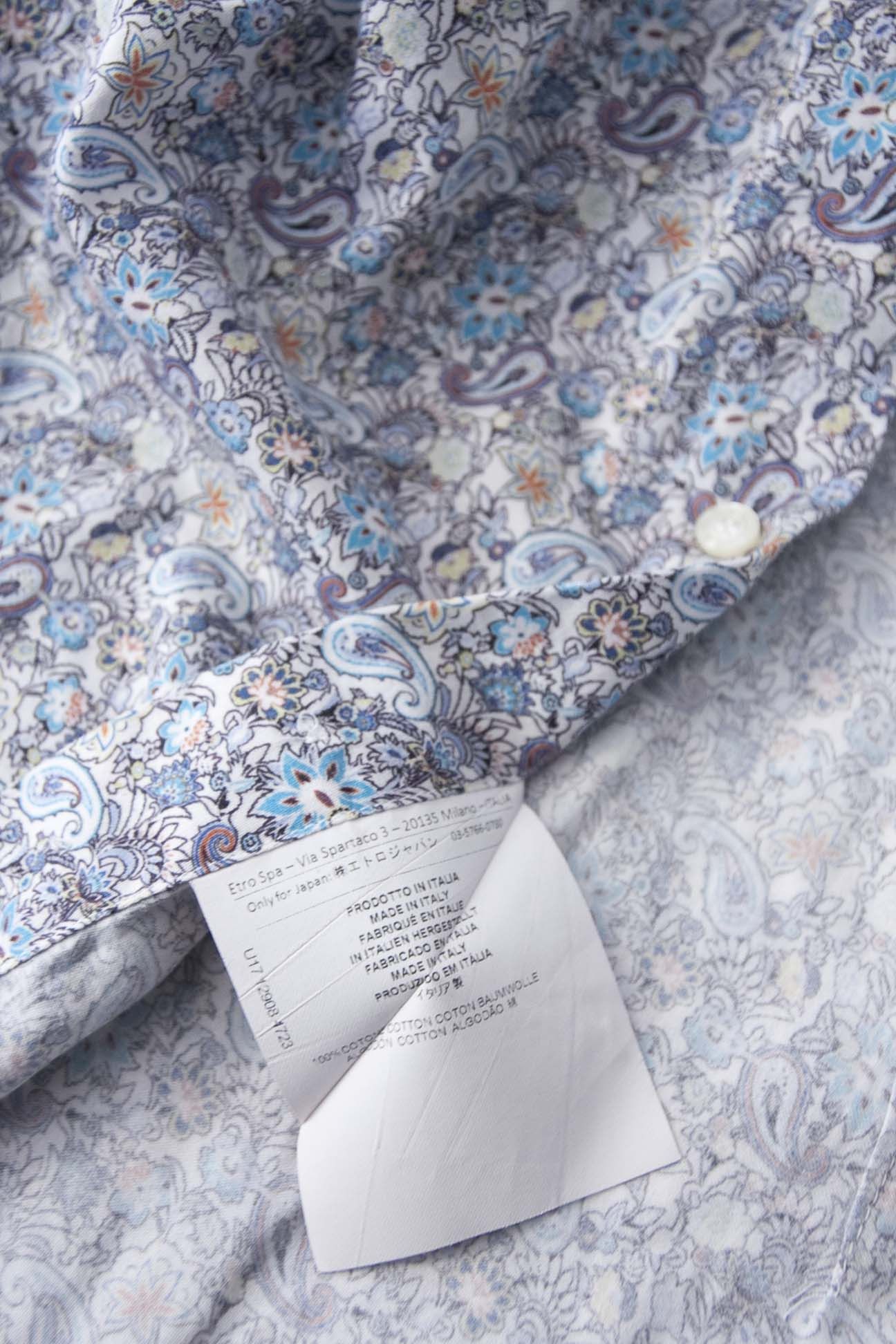 Etro Etro Shirt Size 39/ Medium Floral Size US M / EU 48-50 / 2 - 7 Thumbnail