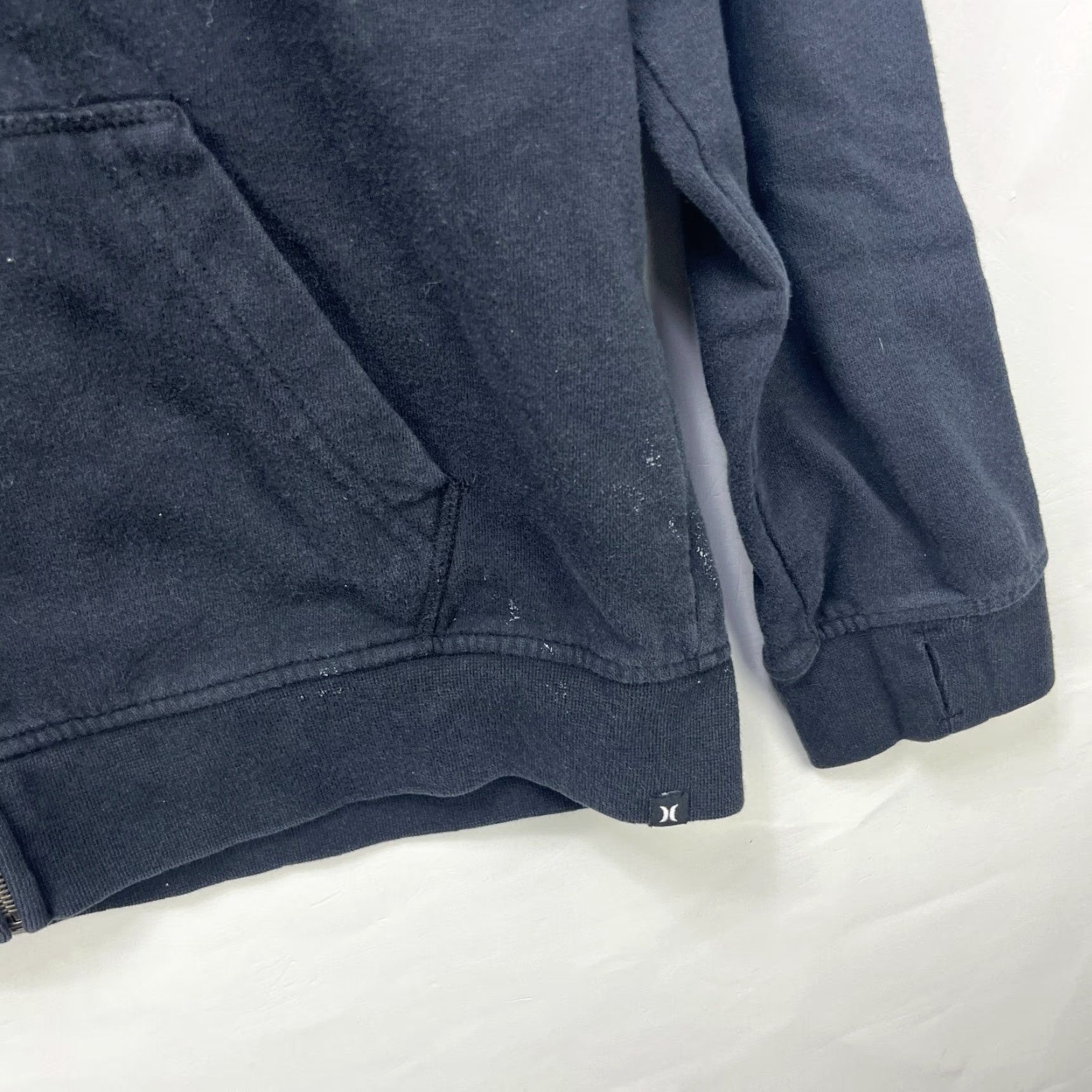 Hurley VINTAGE Hurley Zip Up Hoodie Shirt S Black Mens Hooded Full Zip 90s Merch Size US S / EU 44-46 / 1 - 4 Thumbnail