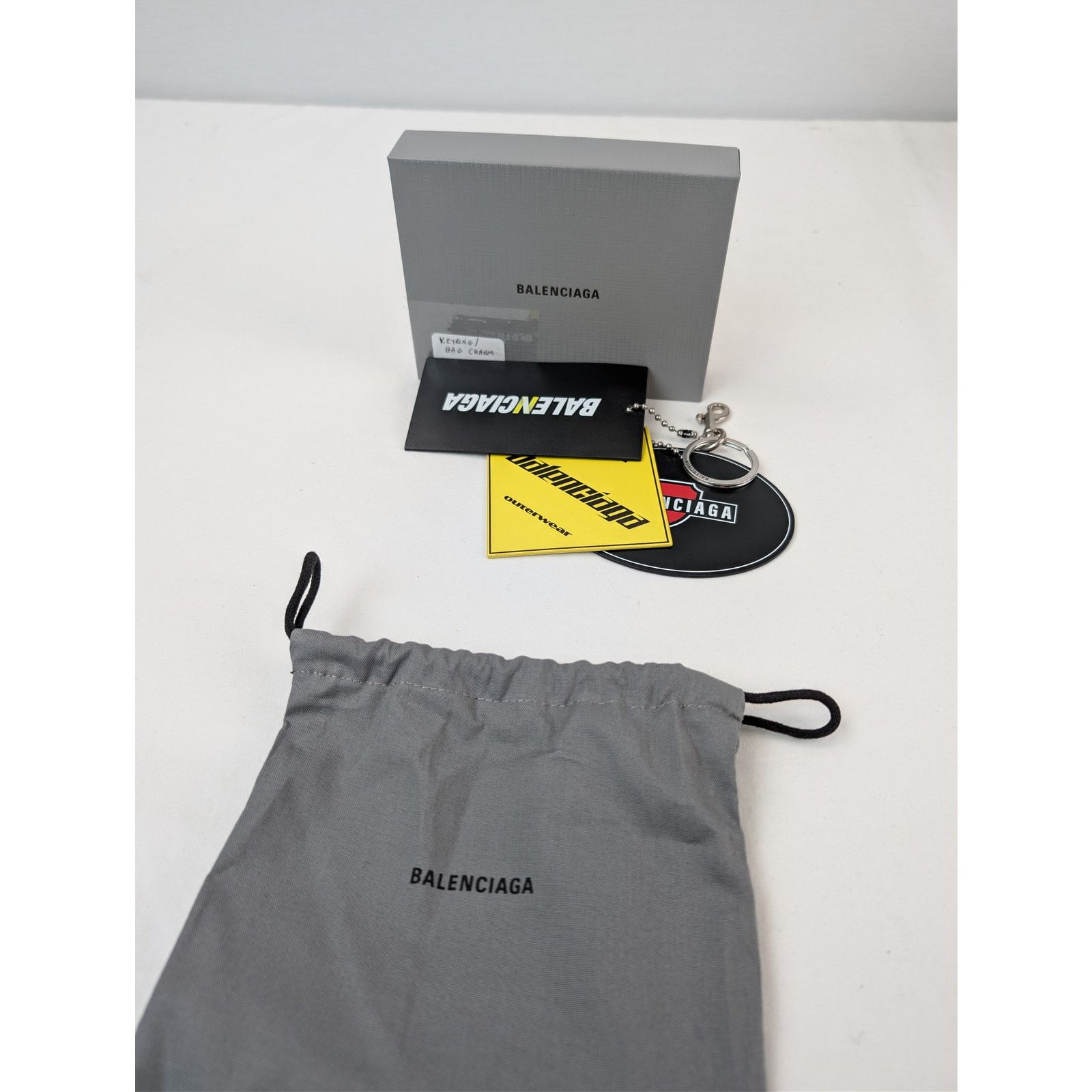Balenciaga o1rshd1 Size: OS / Balenciaga Three-Tag keyring / Bag Charm Size ONE SIZE - 11 Thumbnail