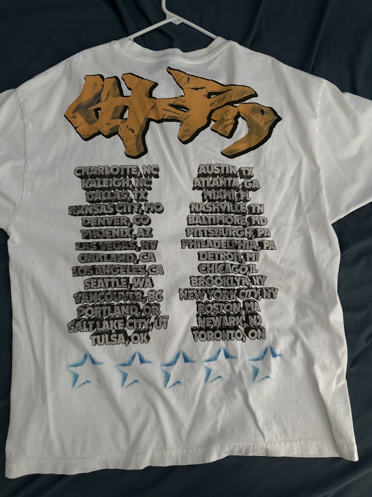 Travis Scott “Circus Maximus” Utopia TOUR TEE Size US XL / EU 56 / 4 - 4 Thumbnail