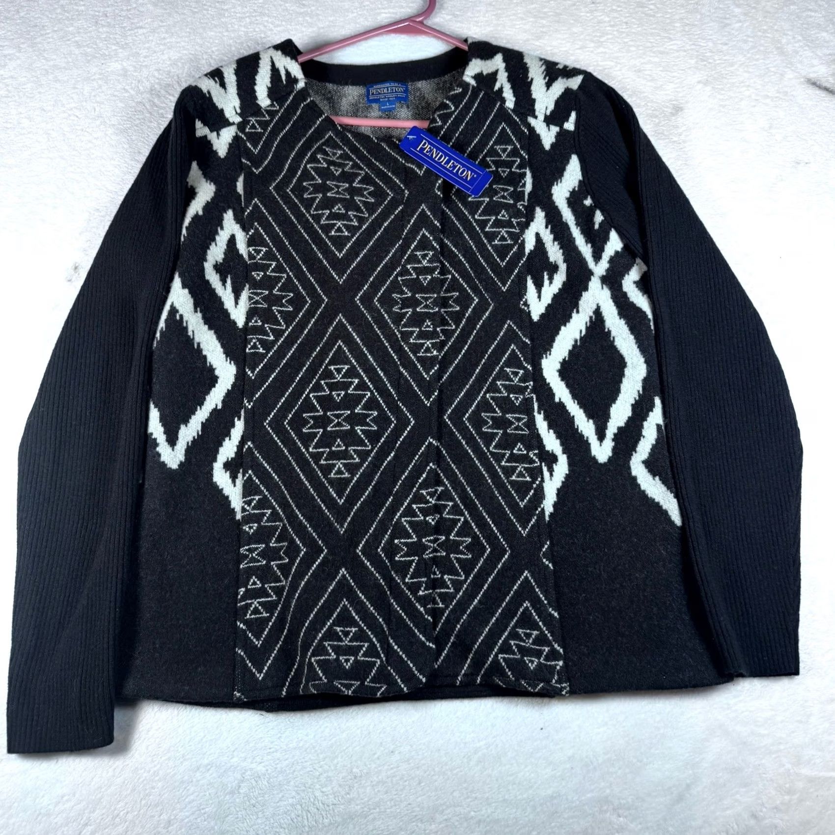 Pendleton VINTAGE Pendleton Cardigan Sweat er? Size L / US 10 / IT 46 - 2 Thumbnail