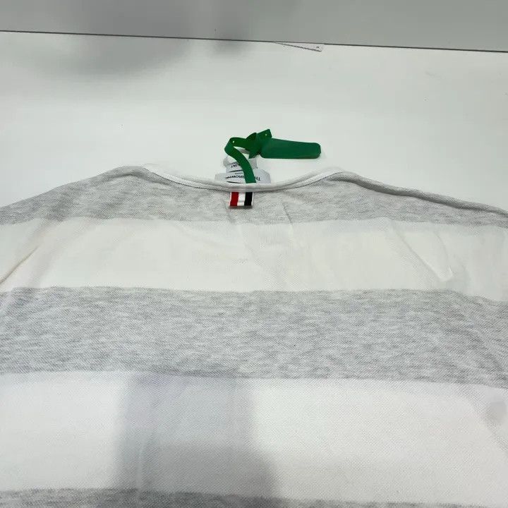 Thom Browne Thom Browne Striped Color Block Short Sleeve Tee -2507 Size US S / EU 44-46 / 1 - 3 Thumbnail