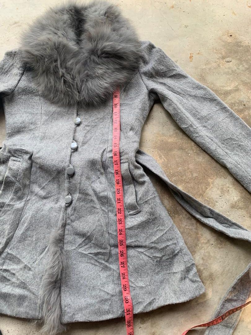 Japanese Brand CLE des ZONES fur Jacket Button Size XS / US 0-2 / IT 36-38 - 10 Thumbnail