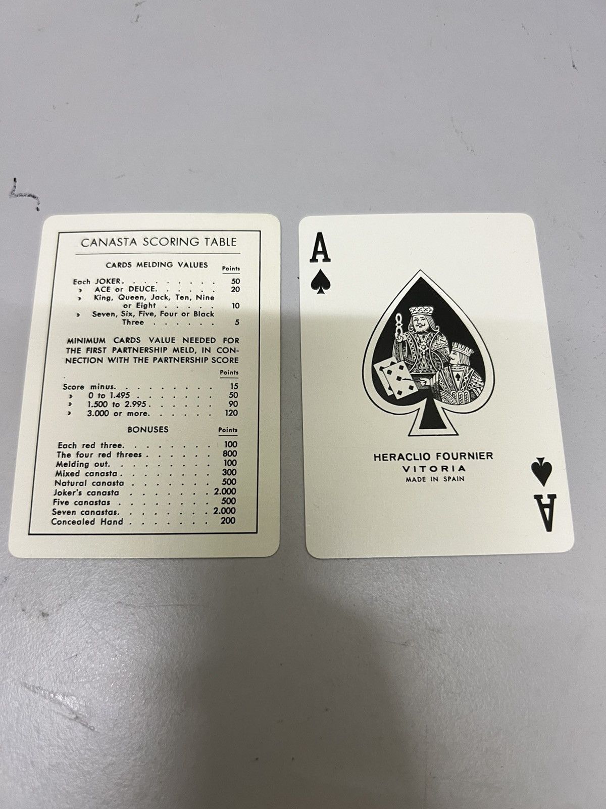 Loewe Loewe Playing Cards Deck Rare Card Size ONE SIZE - 2 Thumbnail