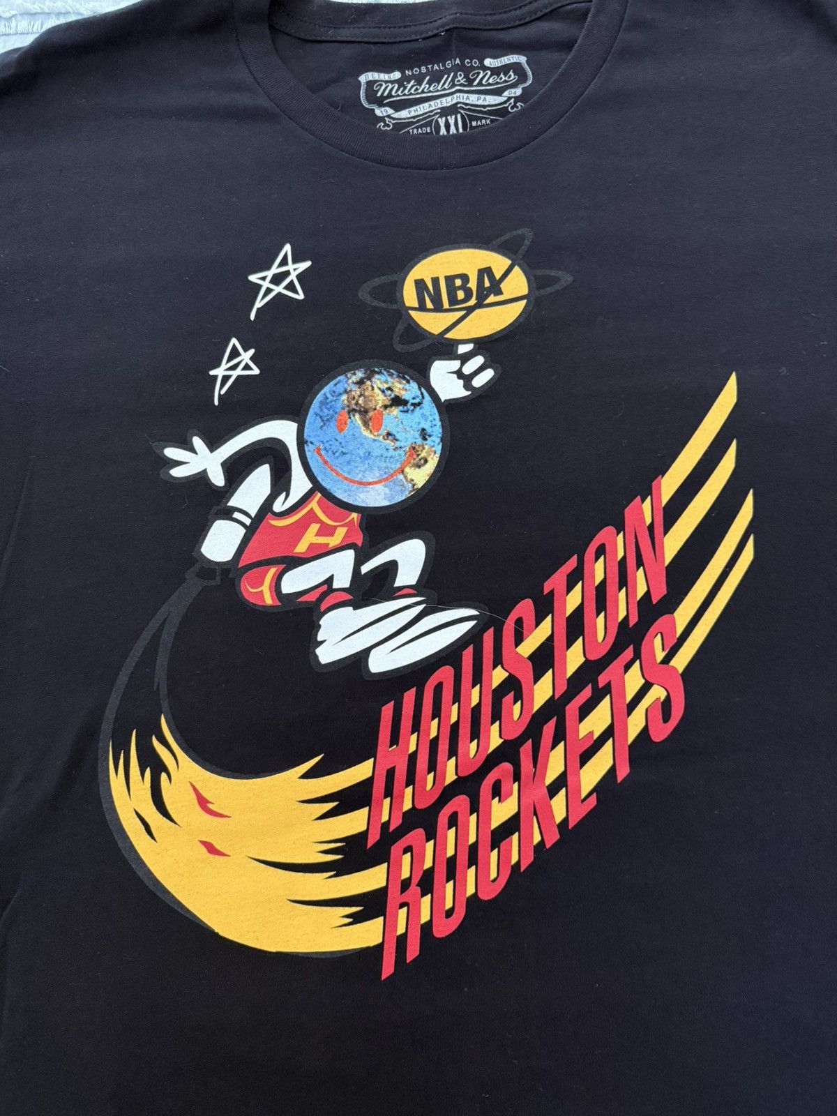 Mitchell & Ness × Travis Scott Travis Scott x BR x Mitchell&Ness x Cactus Jack Rockets Tee Size US XXL / EU 58 / 5 - 2 Thumbnail