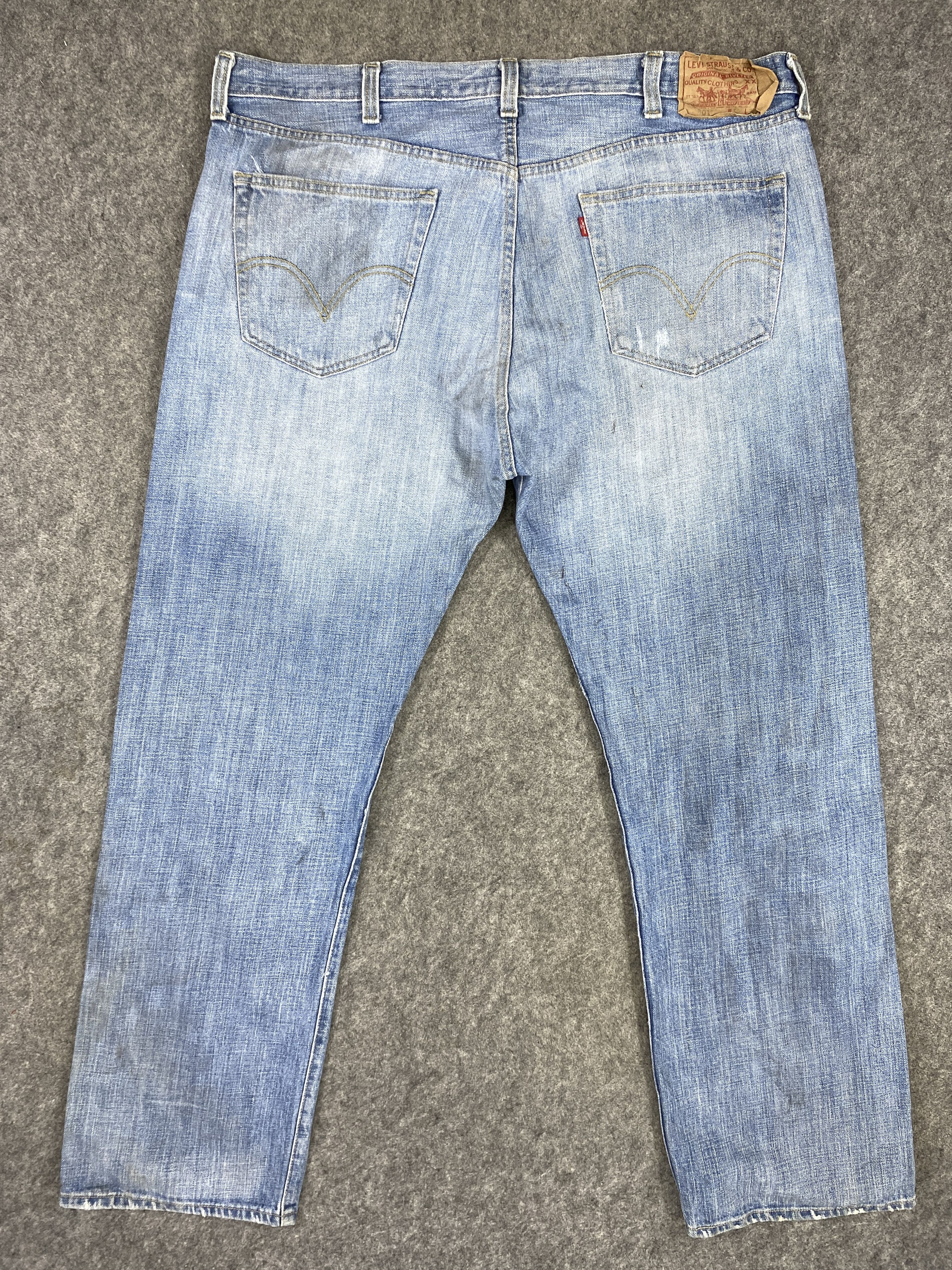 Levi's Blue Wash Vintage Levi's 501 Jeans 42x32.5 Denim -JN1567 Size US 42 / EU 58 - 2 Thumbnail