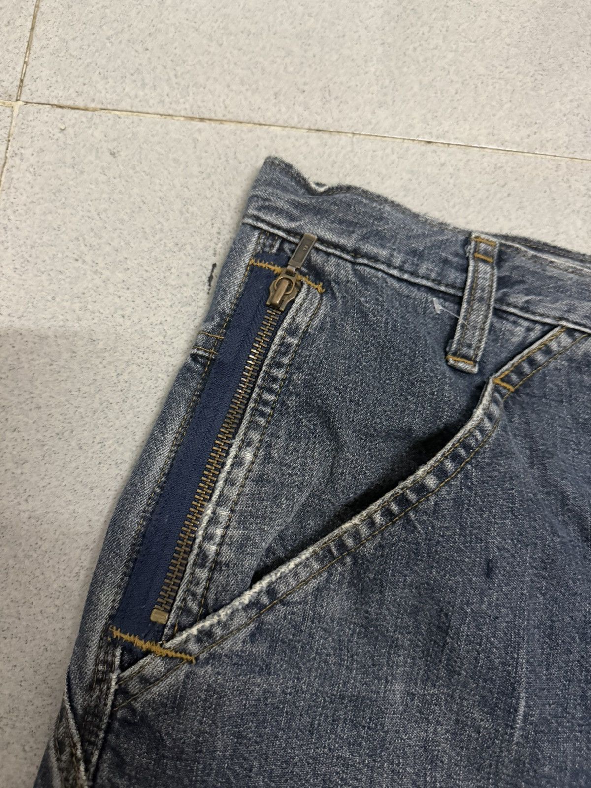 Marithe + Francois Girbaud Vintage Marithe Francois Girbaud Baggy Denim Jeans Size US 32 / EU 48 - 6 Thumbnail